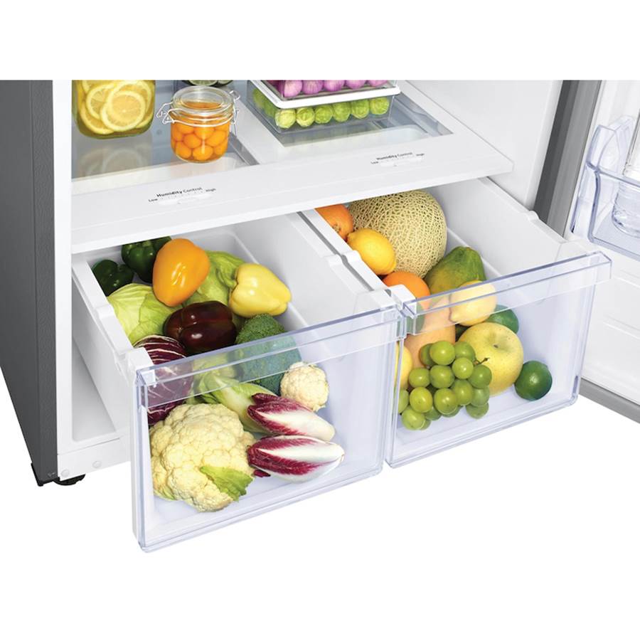 Factory Installed Ice Maker, Top Mount, Stainless, 21 cu-ft