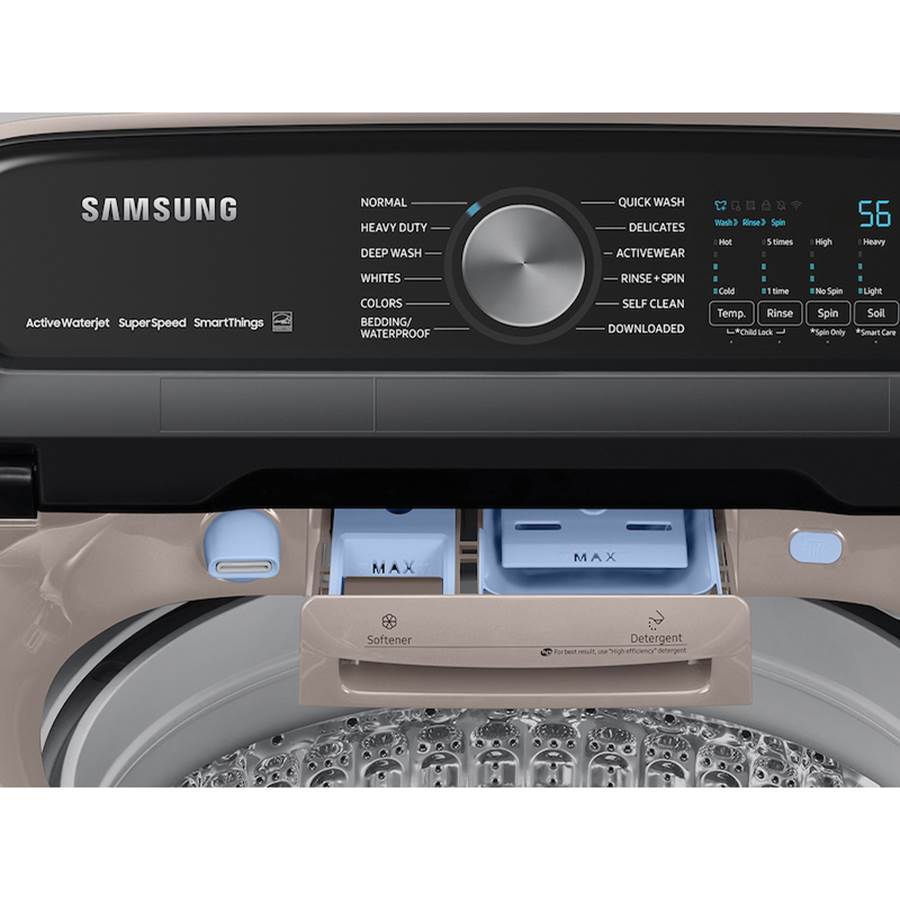 Smart Top Load Washer with Super Speed, 5.2 cu-ft
