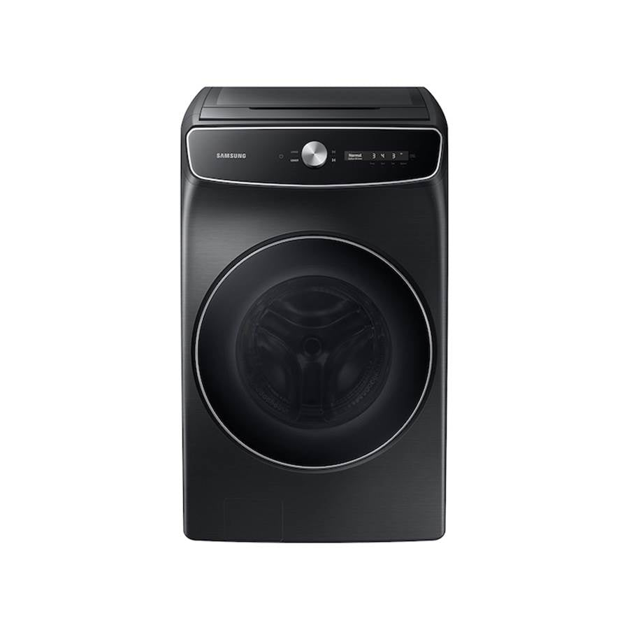 Samsung - Smart Dial Flex Washer with CleanGuard, 6 cu-ft - Brushed Black
