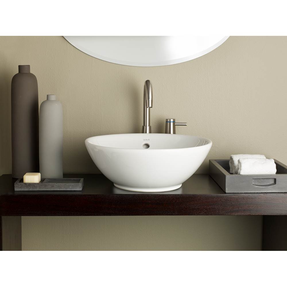 Cheviot Products - WATER LILY Vessel Sink - White