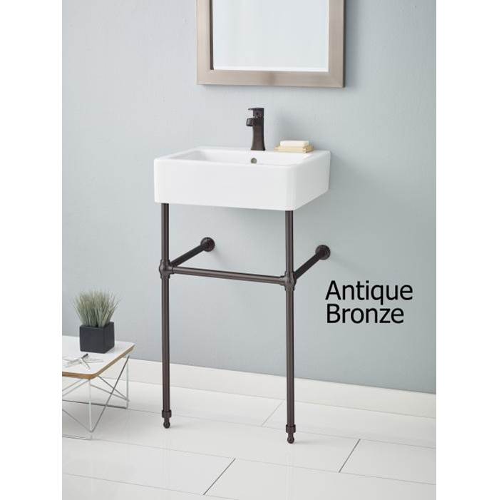 Cheviot Products - NUOVELLA Console Sink - Polished Nickel