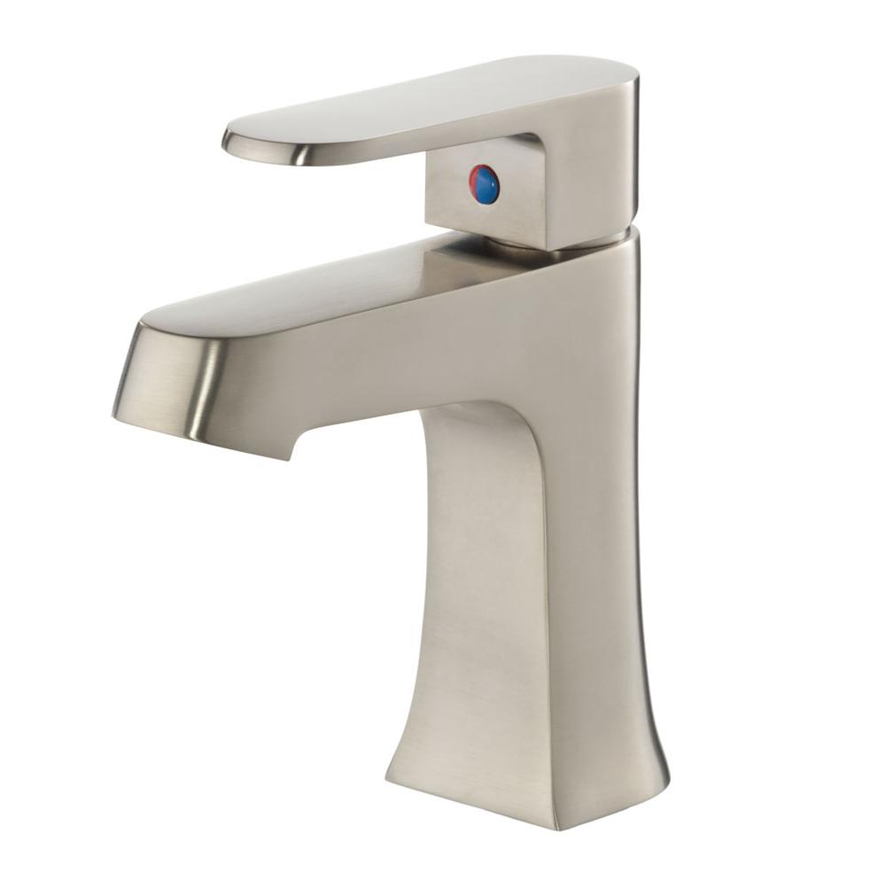 Cheviot Products - METRO Monoblock Sink Faucet - Brushed Nickel