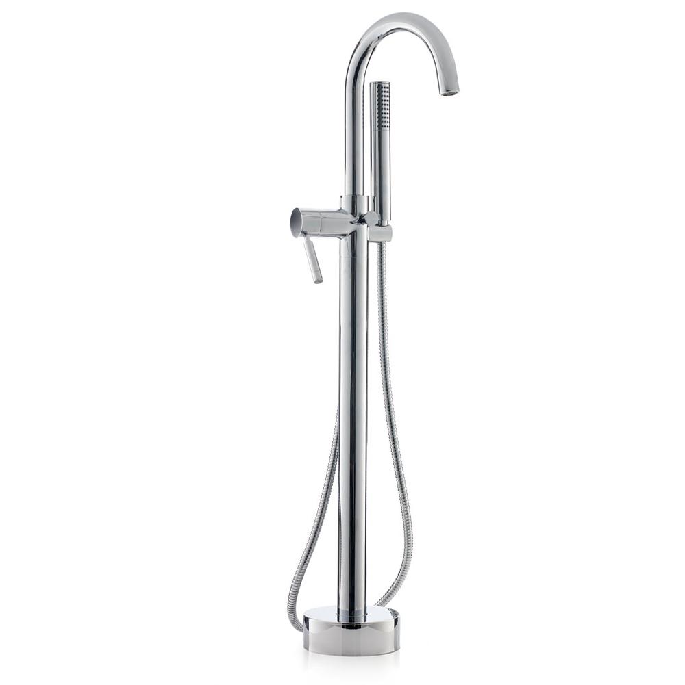 Cheviot Products - CONTEMPORARY Single-Post Tub Filler - Chrome