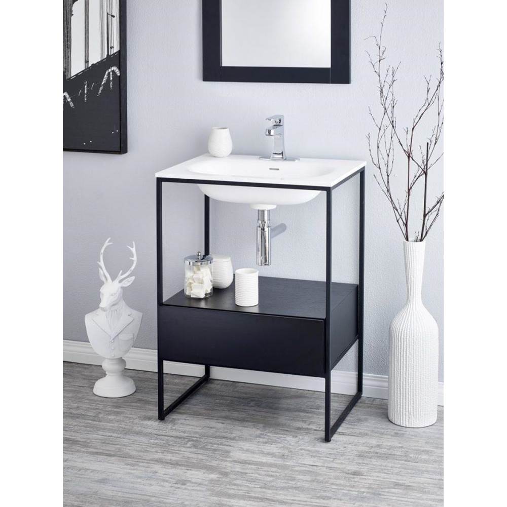 Cheviot Products - FRAME Console Sink - Black
