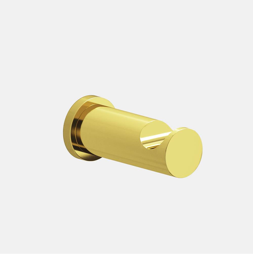 Colonial Bronze - 1'' diameter Round Hook hand finished in French Gold and French Gold - French Gold,French Gold