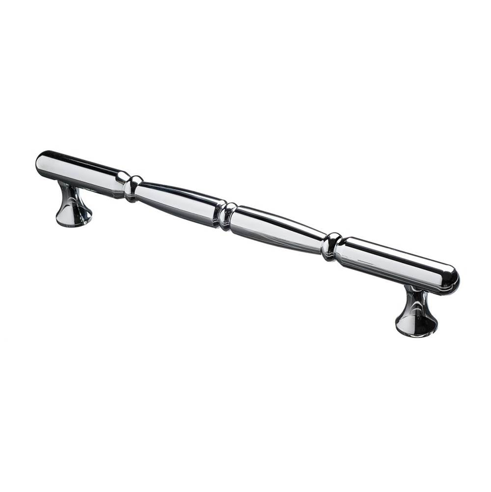 Colonial Bronze - 6'' center-to-center, 8'' overall, 0.75'' diameter Detailed wire Cabinet Pull, Appliance Pull, Door Pull, Shower Door Pull hand finished in Heritage Bronze - Heritage Bronze