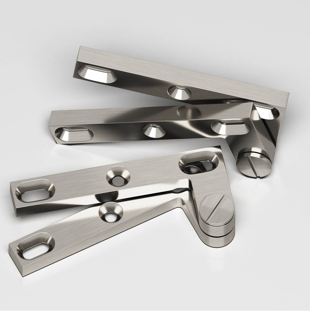 Colonial Bronze - 4.375'' overall Removable screw pivot Hinge hand finished in Satin Nickel - Satin Nickel