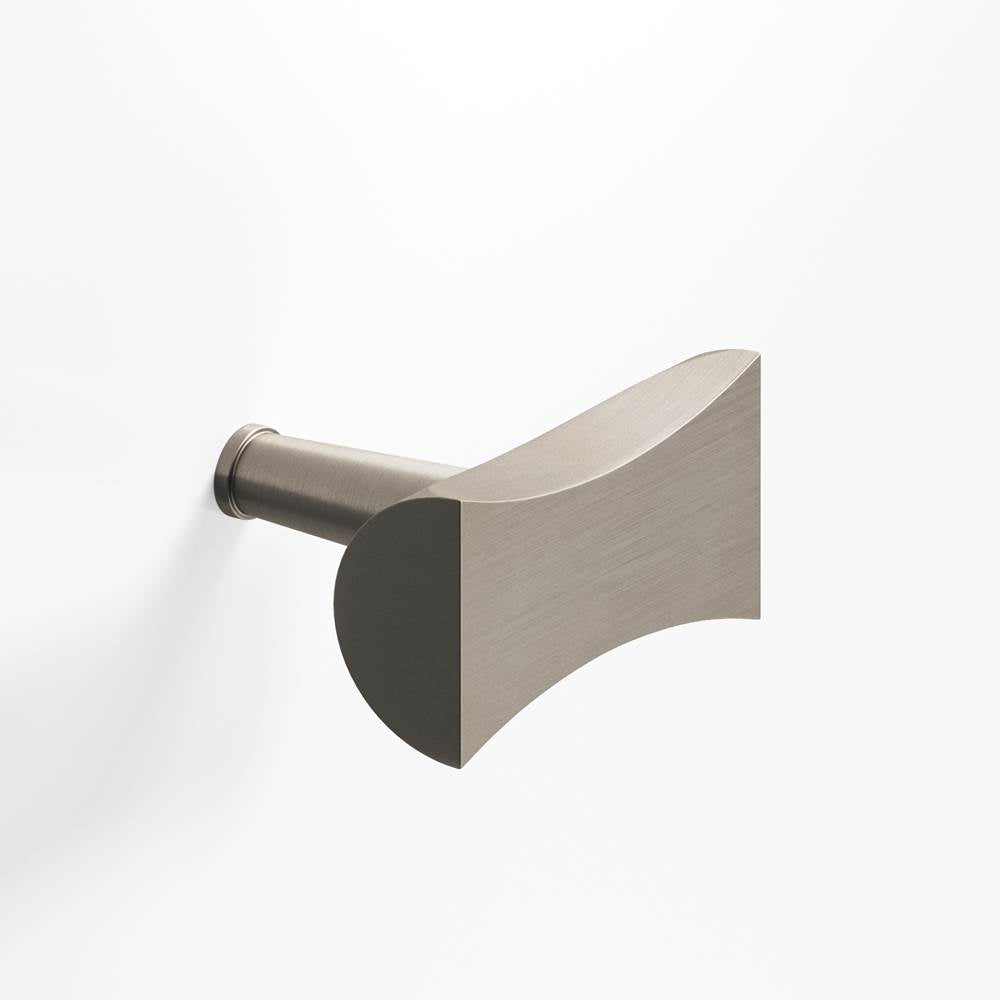Colonial Bronze - 1.25'' overall, 0.75'' max diameter Bowtie, T Cabinet Knob with rounded back and tapered post hand finished in Matte Pewter - Matte Pewter