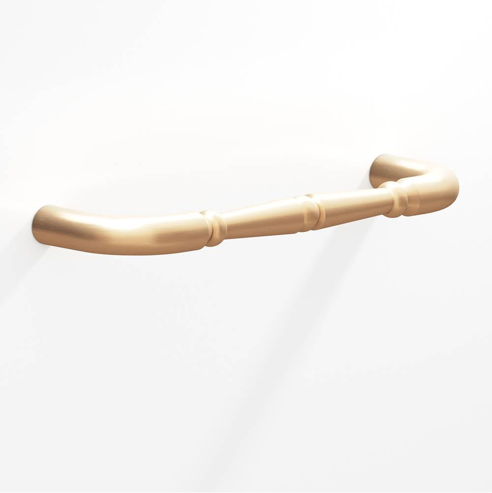 Colonial Bronze - 8'' center-to-center, 8.75'' overall, 0.75'' diameter Detailed wire Cabinet Pull, Appliance Pull, Door Pull, Shower Door Pull with beads hand finished in Matte Satin Bronze - Matte Satin Bronze