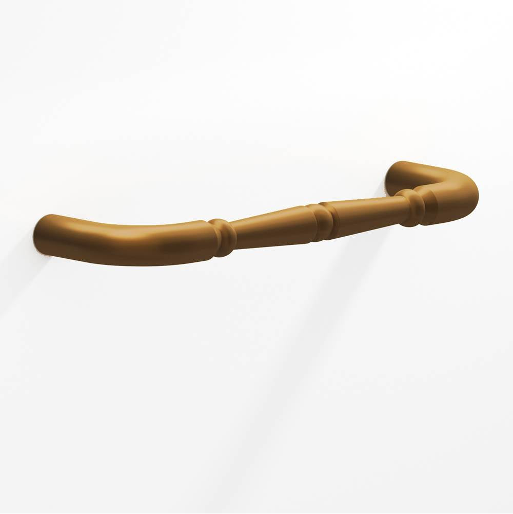 Colonial Bronze - 10'' center-to-center, 10.75'' overall, 0.75'' diameter Detailed wire Cabinet Pull, Appliance Pull, Door Pull, Shower Door Pull with beads hand finished in Matte Light Statuary Bronze - Matte Light Statuary Bronze