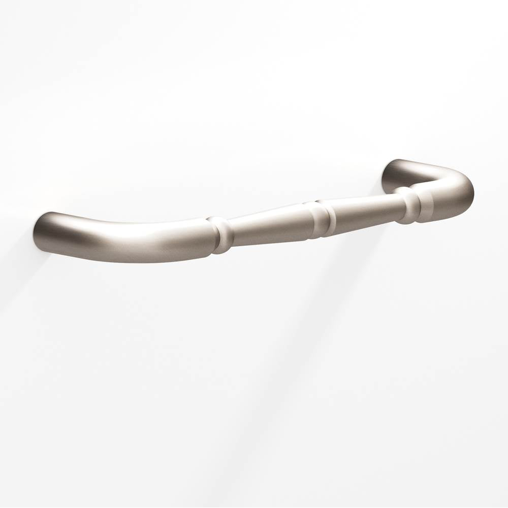 Colonial Bronze - 6'' center-to-center, 6.75'' overall, 0.75'' diameter Detailed wire Cabinet Pull, Appliance Pull, Door Pull, Shower Door Pull with beads hand finished in Matte Satin Nickel - Matte Satin Nickel