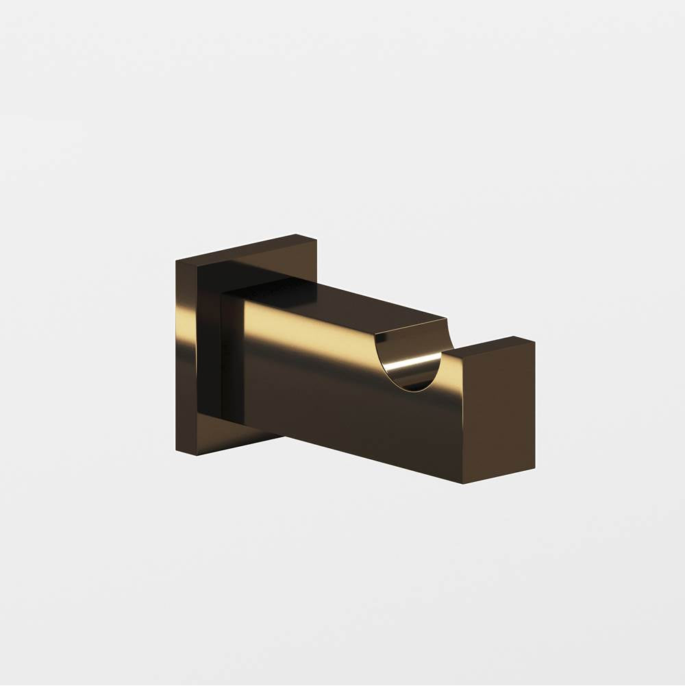 Colonial Bronze - 0.75 x 1'' Rectangular Hook hand finished in Oil Rubbed Bronze and Oil Rubbed Bronze - Oil Rubbed Bronze,Oil Rubbed Bronze