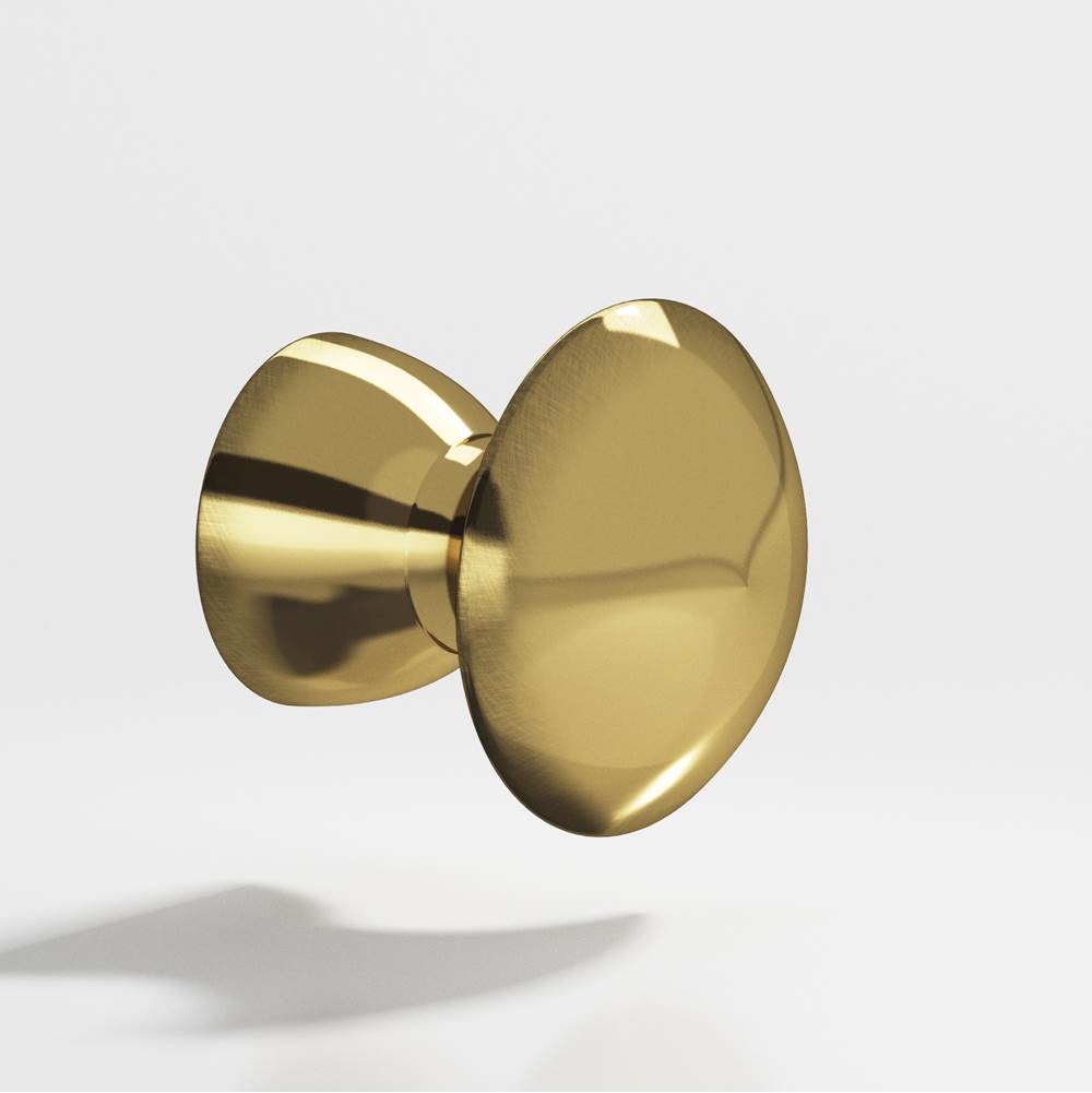 Colonial Bronze - 0.75'' diameter Round Cabinet Knob hand finished in Antique Bronze - Antique Bronze