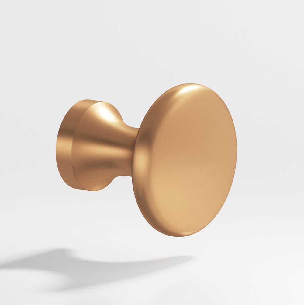 Colonial Bronze - 1.125'' diameter Round Cabinet Knob hand finished in Matte Satin Bronze - Matte Satin Bronze