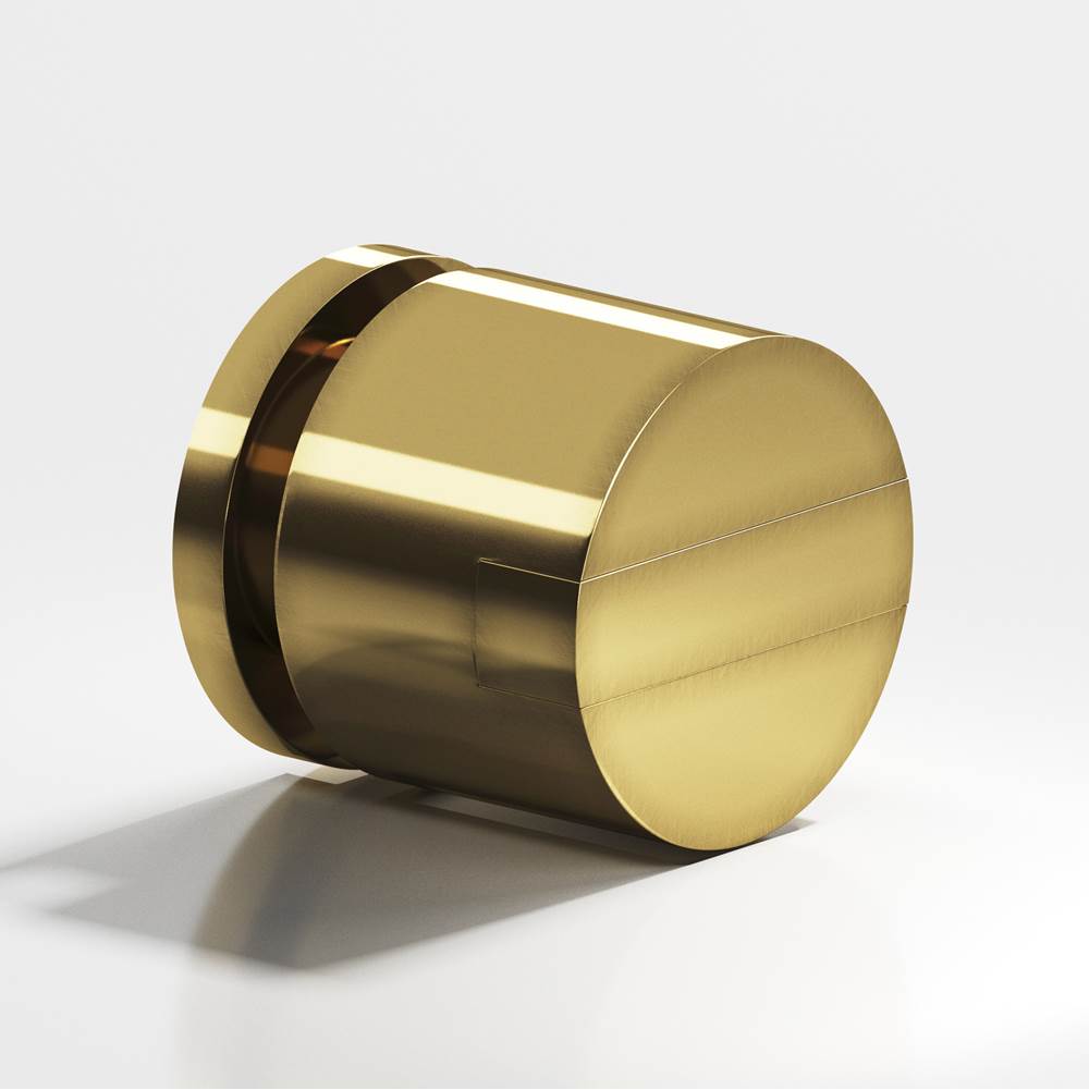 Colonial Bronze - 1'' diameter Round, grooved and striped Cabinet Knob hand finished in Antique Bronze and Antique Bronze - Antique Bronze,Antique Bronze
