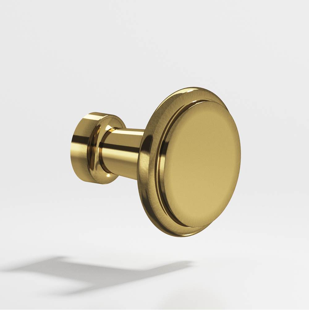 Colonial Bronze - 1.0625'' diameter Round Cabinet Knob hand finished in Antique Bronze - Antique Bronze