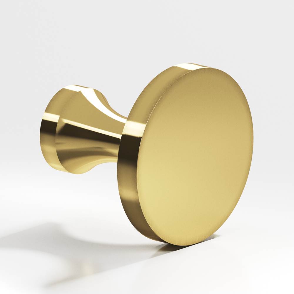 Colonial Bronze - 1.125'' diameter Round Cabinet Knob hand finished in Antique Bronze - Antique Bronze