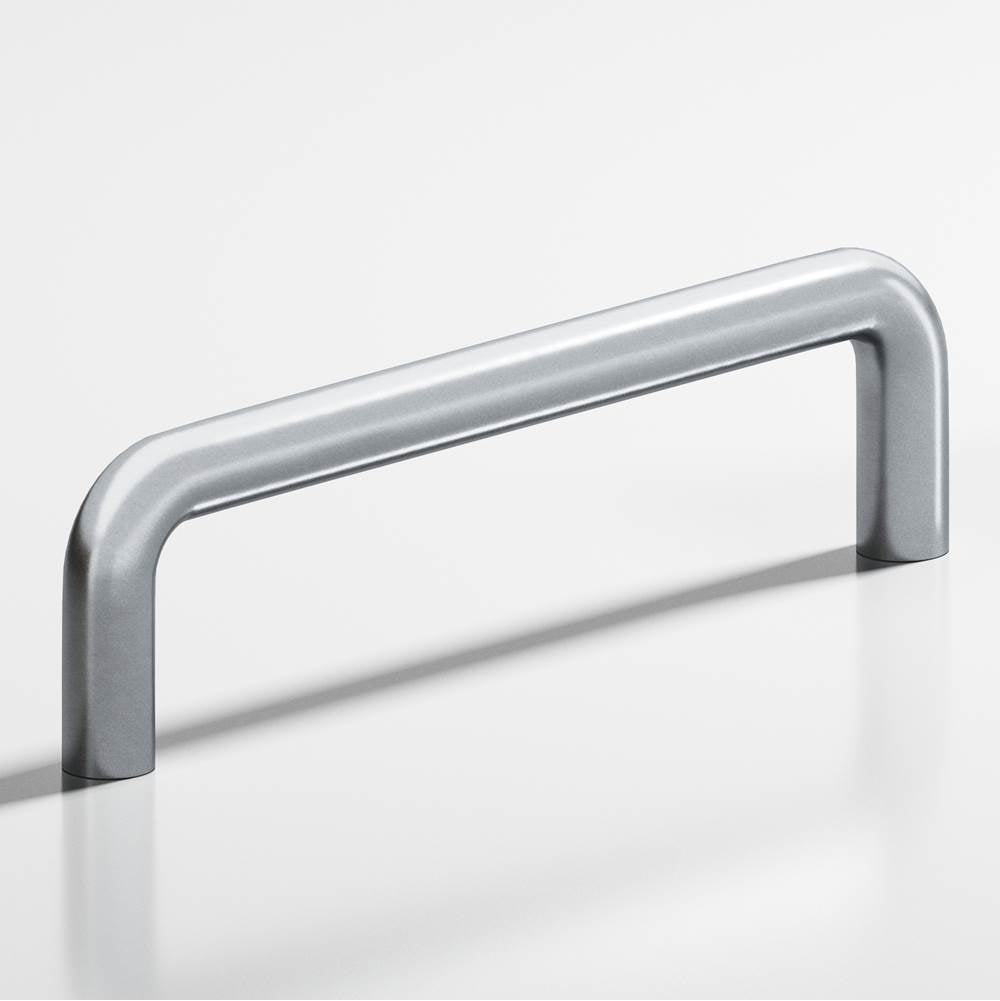 Colonial Bronze - 0.5'' diameter custom length Wire Pull hand finished in Satin Chrome - Satin Chrome