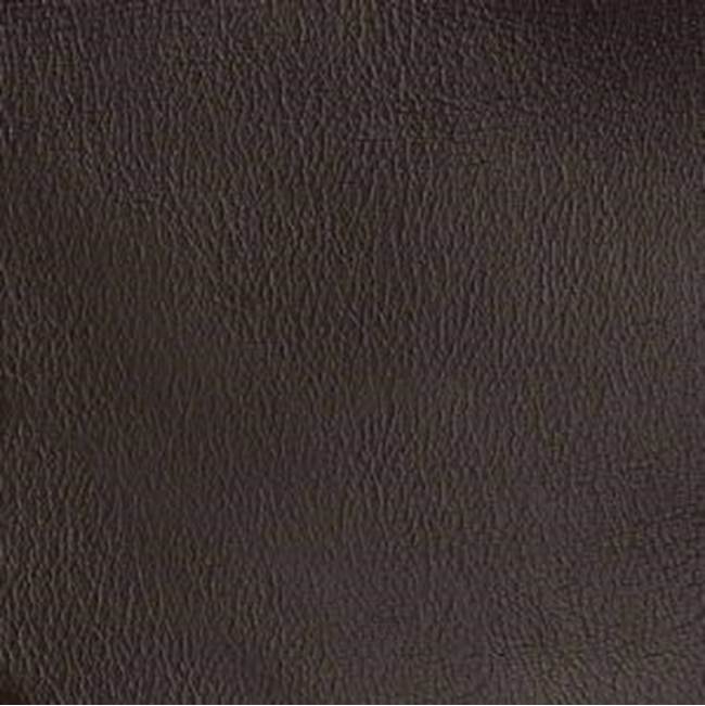 Leather Accented Square Wire Cabinet Pull, Appliance Pull, Door Pull, Frost Black x Napoli Pitch Brown Leather