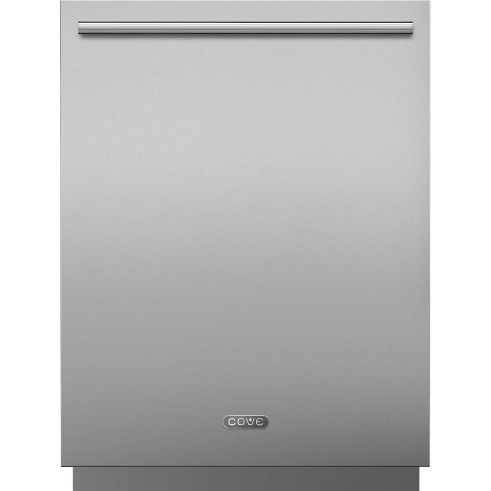 Cove - 24'' Door Panel, Stainless, Tube Handle, 4'' Toe Kick