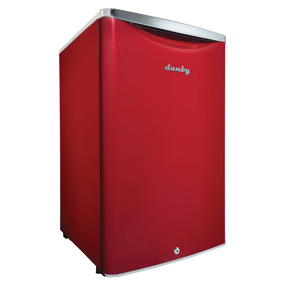 Danby - Compact Refrigerator - Scarlett Red Metallic