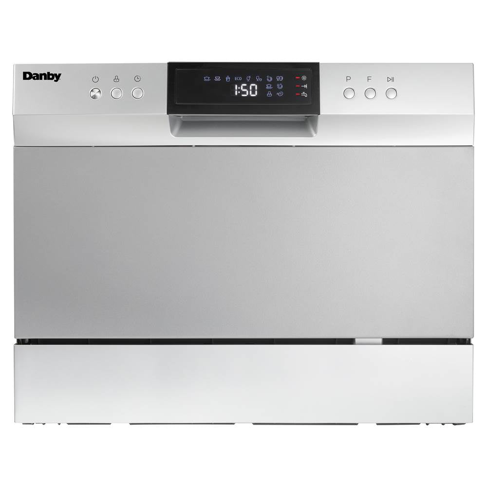 Danby - Countertop Dishwasher - Stainless Steel