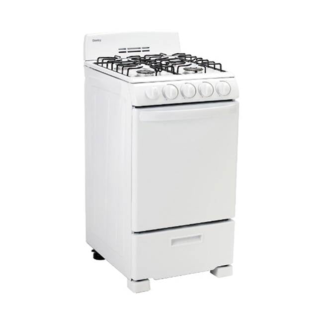 Danby - Gas Coil Range - White