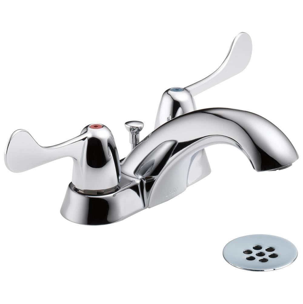 Delta Commercial - Commercial HDF: Two Handle Centerset Lavatory Faucet - Chrome