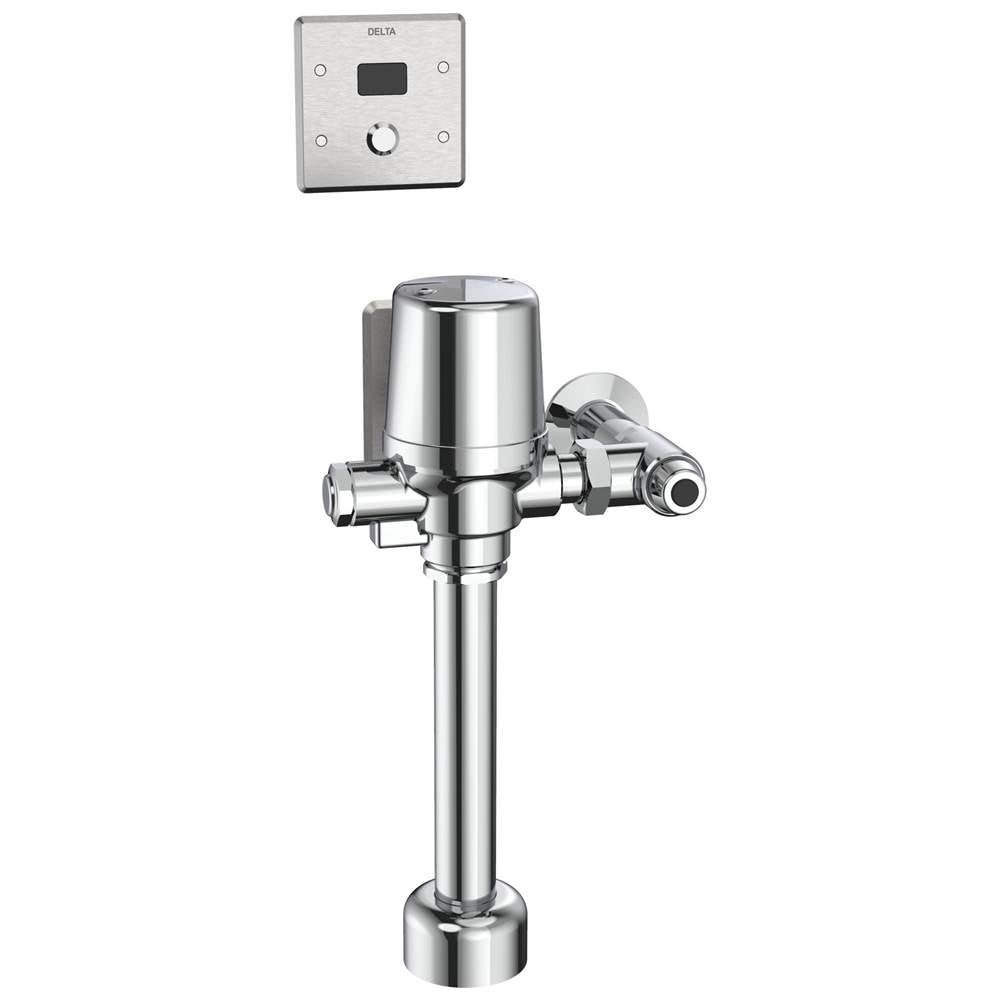 Delta Commercial - Commercial 81T WMS: Hardwire Flush Valve - Wall Mount - Chrome