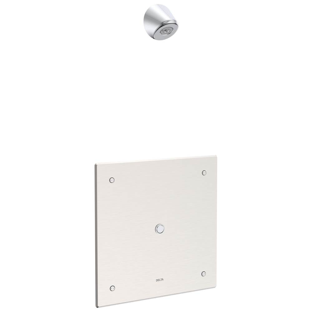 Delta Commercial - Commercial 860T: Electronic Shower Trim with Push Button Activator - Chrome