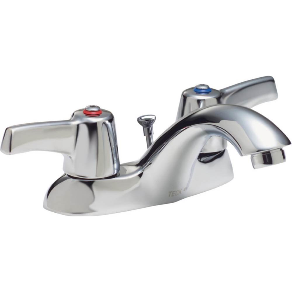 Delta Commercial - Commercial 21C: Two Handle Centerset Bathroom Faucet - Chrome
