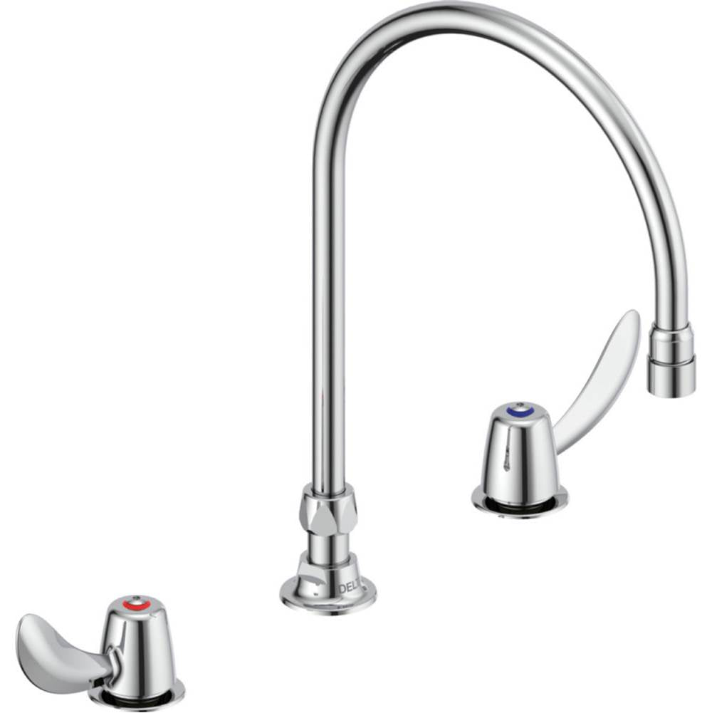 Delta Commercial - Commercial 23C6: Widespread Gooseneck - Chrome