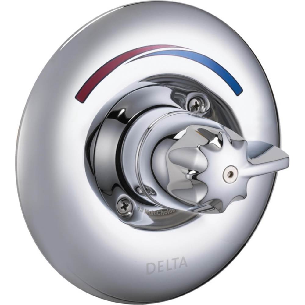 Delta Commercial - Commercial T13H: Universal Valve Trim Only - Chrome