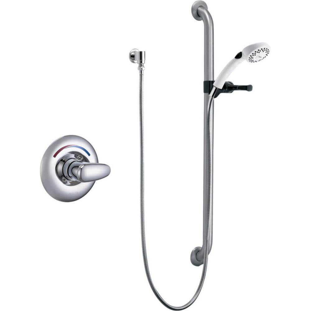 Delta Commercial - Commercial T13H: Universal Shower Trim - Chrome