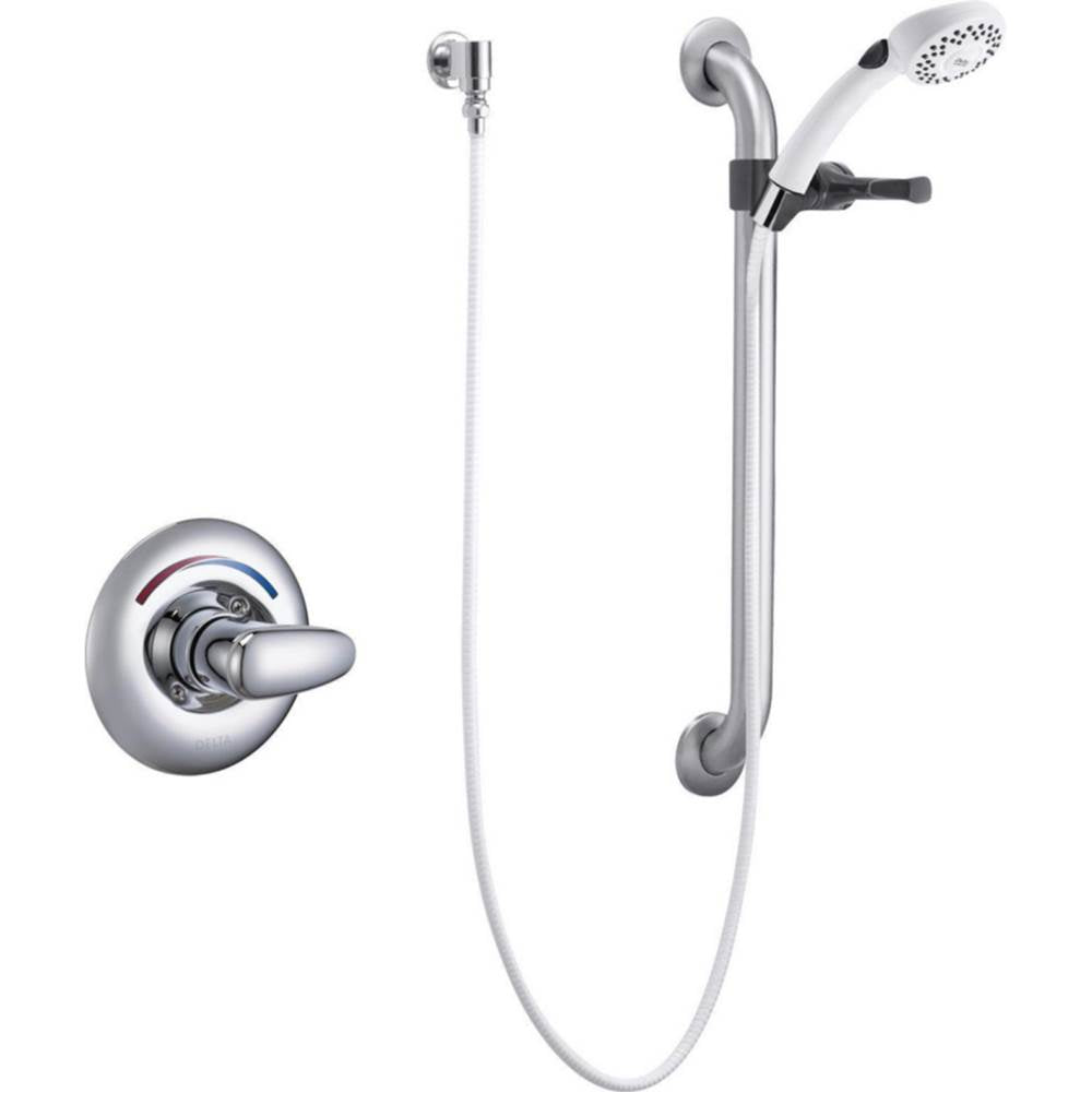 Delta Commercial - Commercial T13H: Universal Shower Trim - Chrome