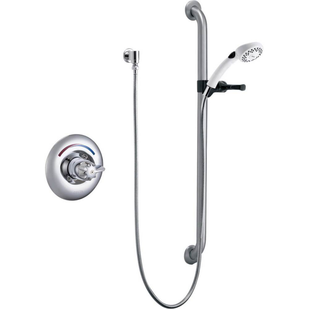 Delta Commercial - Commercial T13H: Universal Shower Trim - Chrome