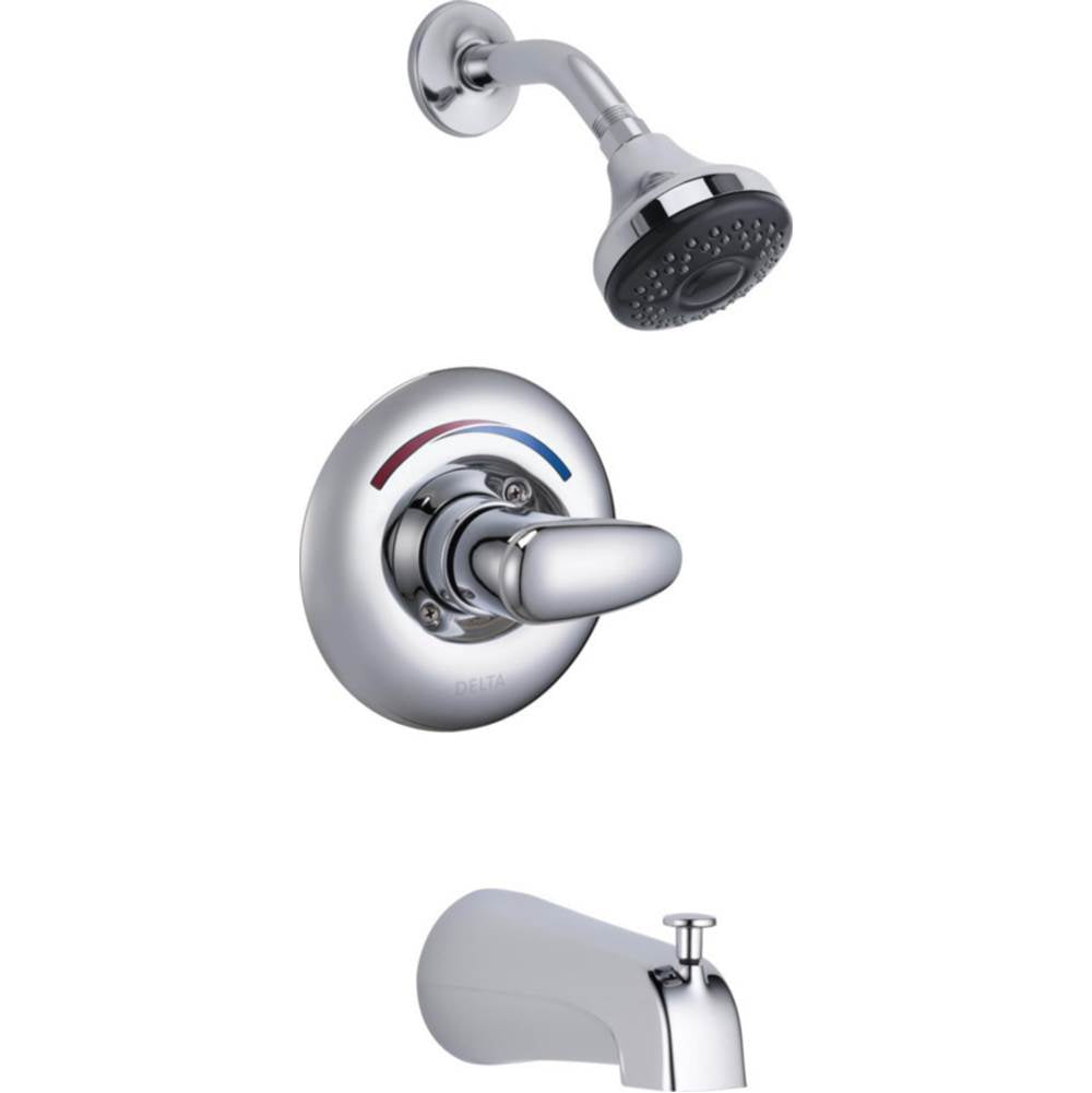 Delta Commercial - Commercial T13H: Monitor 13 Series Tub and Shower Trim - Chrome