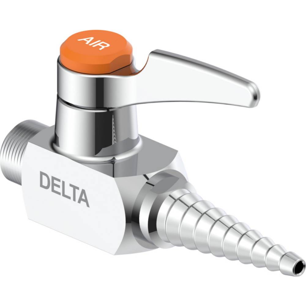 Delta Commercial - Commercial W62 Series Ball Valve: Wall Mount Ball Valve Hose Cock - Chrome