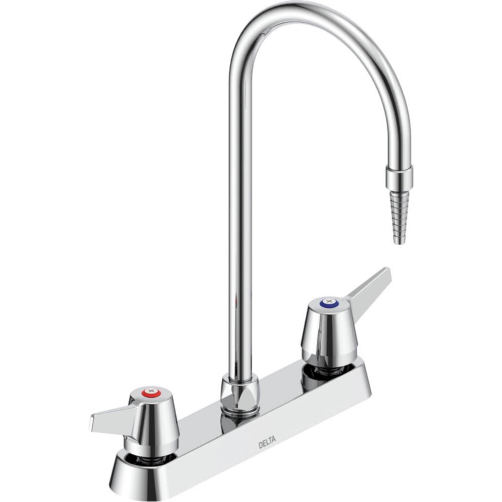 Delta Commercial - Commercial W67 Series Mixing Faucet: Deck Mount Faucet - Chrome