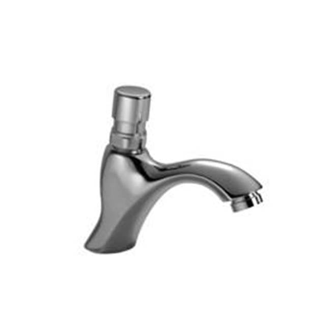 Delta Commercial - Commercial 87T: Single Hole Metering Slow-Close Bathroom Faucet - Chrome