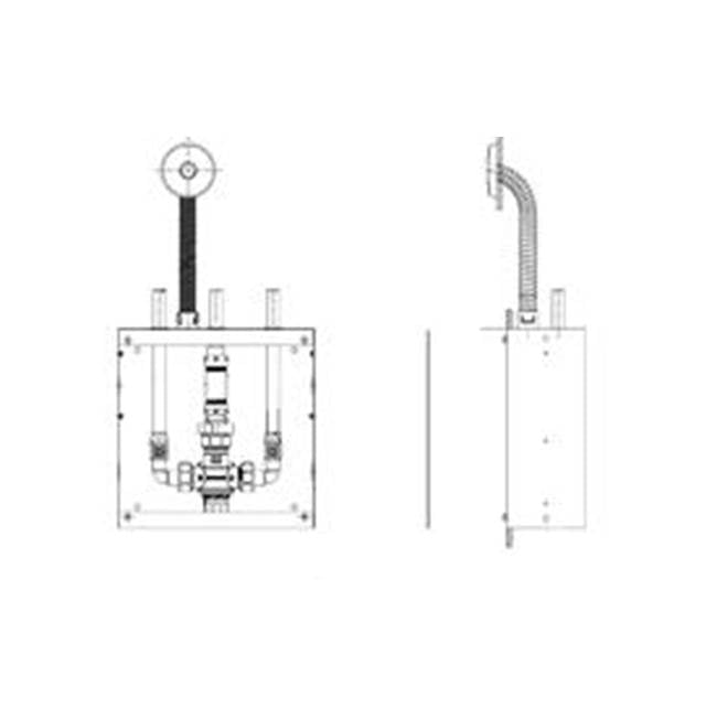 Delta Commercial - Commercial Other: Rough-In Control Box for Electronic Faucet - Not Applicable