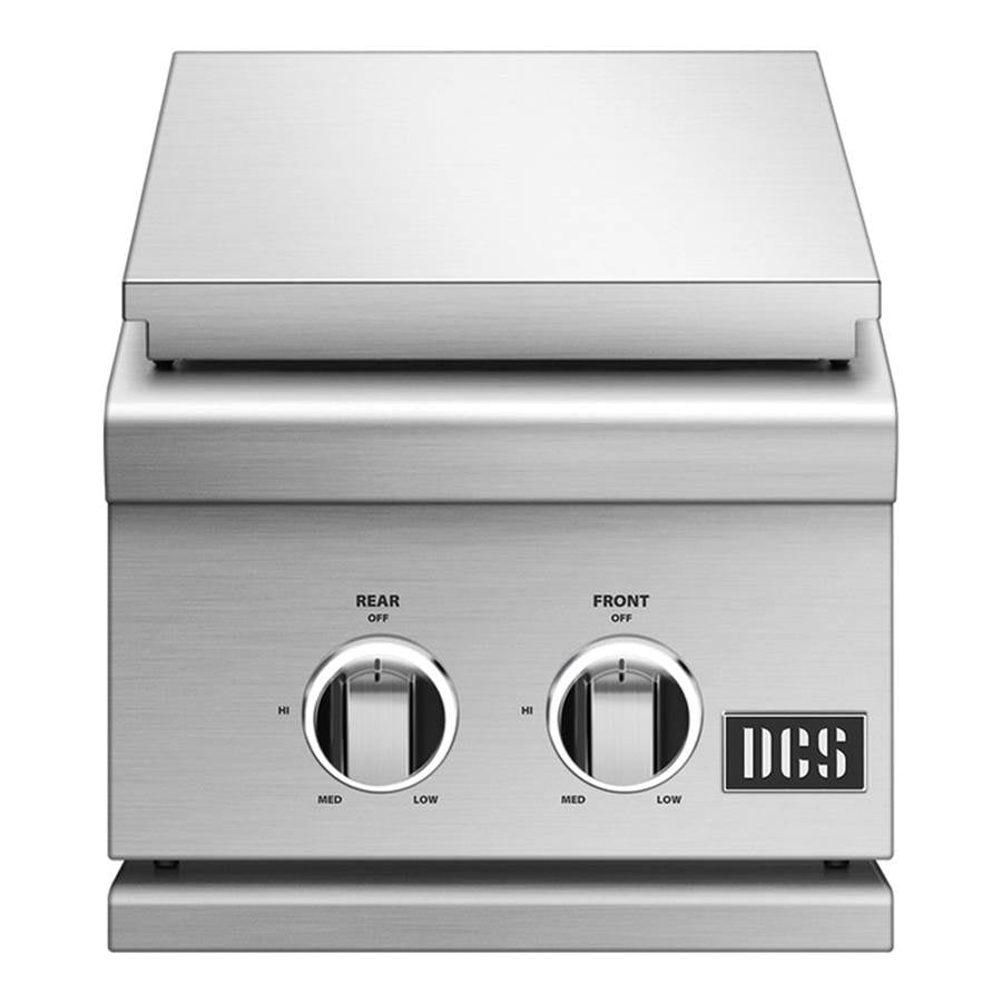 DCS - Series 9 Double Side Burner Natural Gas 14'' - Stainless Steel