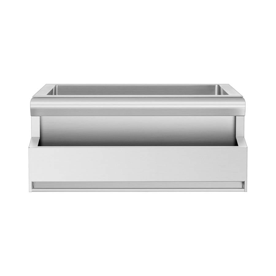 DCS - Beverage Chiller Bottle Holder Accessory Front Series 9 - Stainless Steel