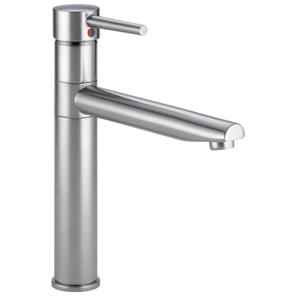 Delta Faucet - Trinsic Single Handle Kitchen Faucet - Arctic Stainless