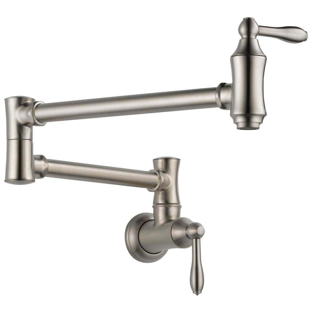 Delta Faucet - Other Traditional Wall Mount Pot Filler - Stainless