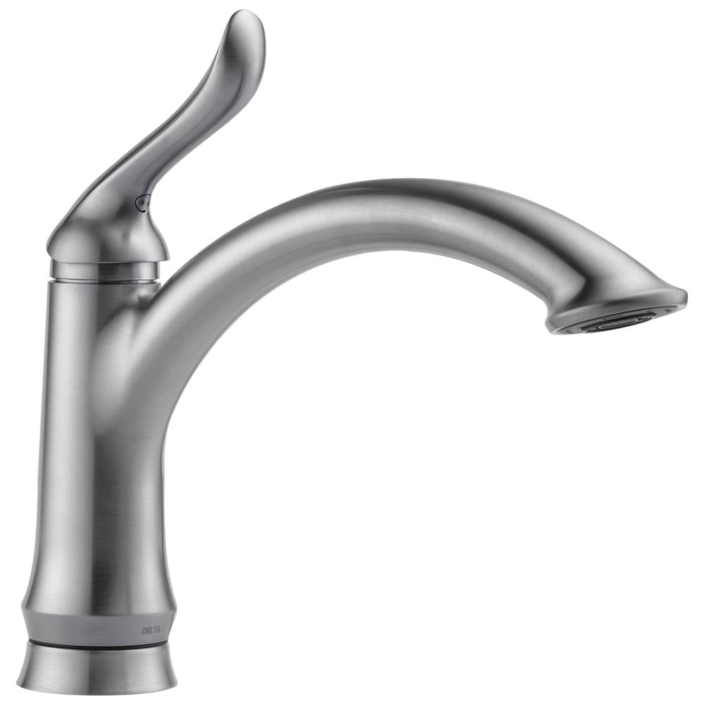 Delta Faucet - LindenE Single Handle Kitchen Faucet - Arctic Stainless