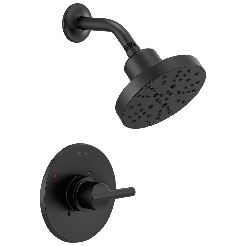 Delta Faucet - NicoliE Monitor 14 Series H2Okinetic Shower - Matte Black