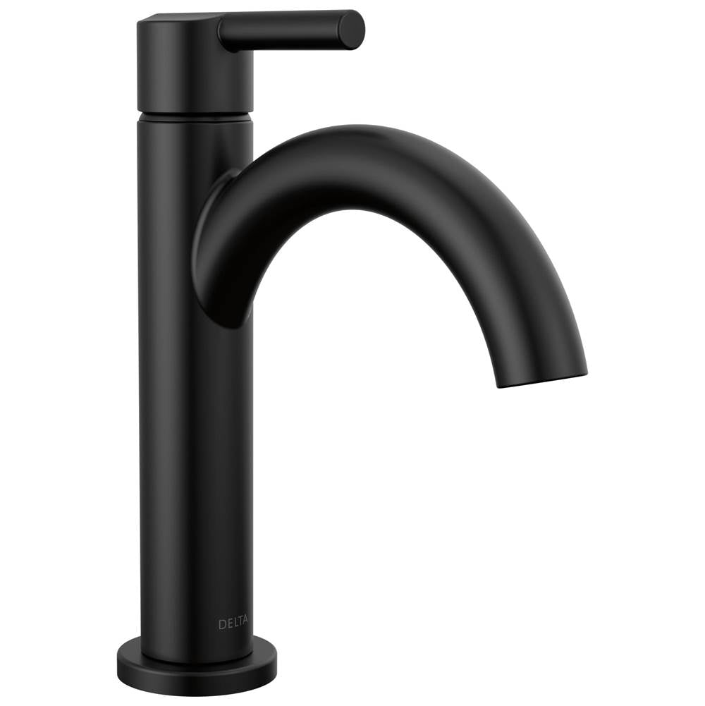 Delta Faucet - NicoliE Single Handle Bathroom Faucet - Matte Black