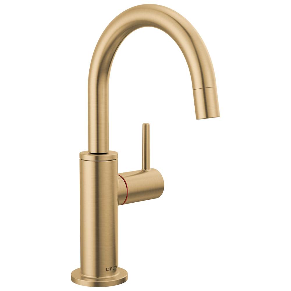 Delta Faucet - Other Contemporary Round Instant Hot Water Dispenser - Champagne Bronze