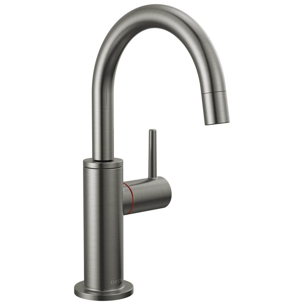 Delta Faucet - Other Contemporary Round Instant Hot Water Dispenser - Black Stainless
